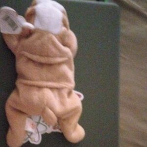 Adorable Tan Plush Dog Toy